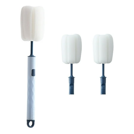 

1 Set of Detachable Bottle Cleaning Brush Practical Sponge Cleaning Brush