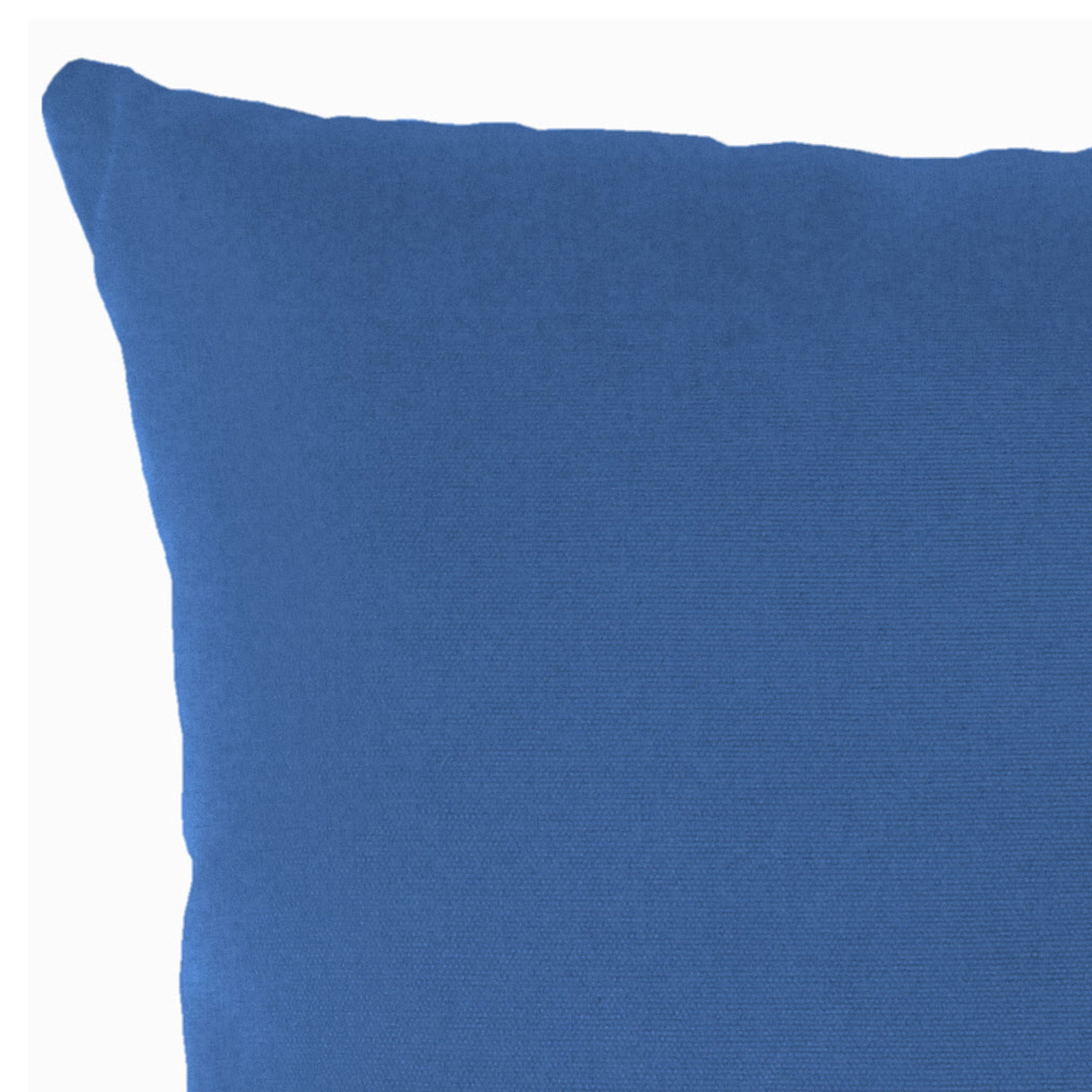 Jordan Manufacturing 17" x 17" Athens Mystic Blue Solid Square Outdoor Throw Pillow (2 Pack)