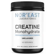 Nor'East Laboratories Creatine Monohydrate, Unflavored, 300 Grams, 60 Servings