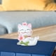 thumbnail image 2 of Estatua de gato de la suerte, estatua de gato en flor de cerezo, adornos para gatos, figuras de resina para gatos. Estilo D, 2 of 8