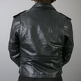 thumbnail image 4 of Hot Leathers JKM1002 Classic Men’s Motorcycle Leather Jacket with Zip Out Lining 42, 4 of 5