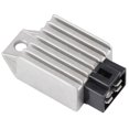 thumbnail image 3 of Voltage Regulator Rectifier,Universal Autostabilizer 12V Voltage Regulator Rectifier 4 Pin Current Rectifier Fit For Motorcycle Motor Bike, 3 of 8
