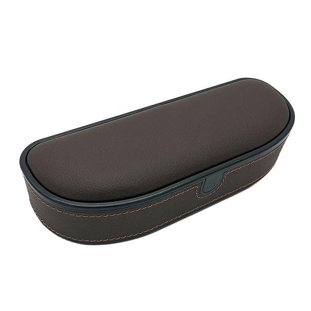 Adjustable Car Armrest Support, Universal Elbow Rest with Storage, PU Leather Console Pad, Ergonomic Height Adjustment for Driver Comfort, All Car Models