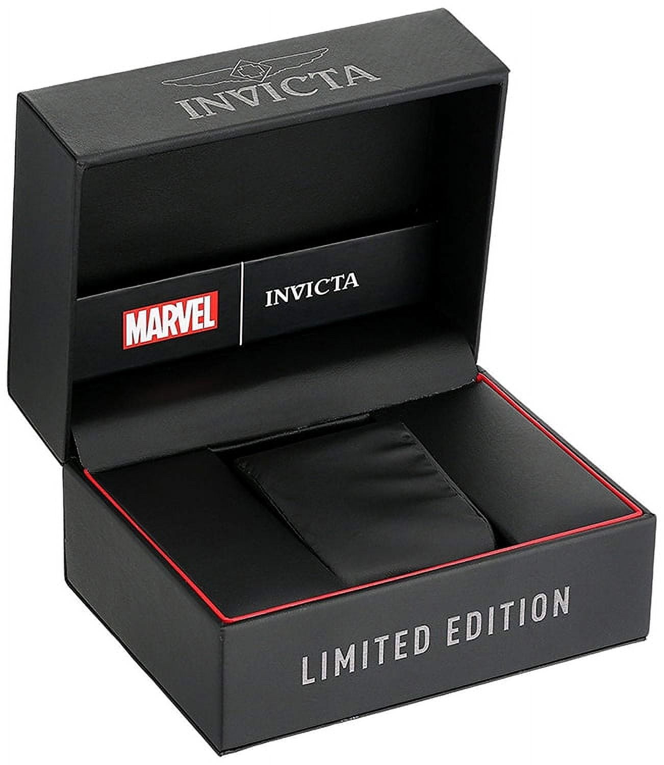 Invicta Marvel Ironman Black Dial Two-tone Men's Watch 29679