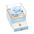 thumbnail image 1 of Flores preservadas ASELFAD, auténtica rosa azul claro para ella, 1 of 7