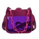 thumbnail image 1 of Bolso cruzado de PU para mujer, elegante y Simple, bolso de hombro con cadena de Color caramelo Kawaii, Mini bolsos transparentes de Color sólido Fivean unisex, 1 of 2