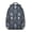 Silver, variant on Beach-Inspired Ergonomic Backpack - Waterproof Student Backpack with Tropical Fish Design & Breathable Mesh Shoulder Straps