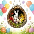 thumbnail image 4 of Easter Pendant Acrylic Flat Cute Car Decoration Pendant, 4 of 7