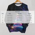 thumbnail image 3 of Zormilly Christmas Sweatshirts for Women Fleece Long Sleeve Crewneck Oversized Sweatshirt Printed Casual Pullover, S-2XL, 3 of 7