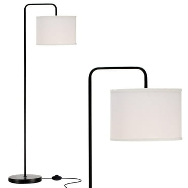 Jiosxc Touch Control Tripod Floor Lamp With White Linen Shade Mid Century Standing Modern Design Studying Light For Living Room Bedroom Study Office 3 Way Bulb Included Antiquer Brass Jiosxc Touch Control Tripod Floor Lamp, Eq3 Kaslo Floor Lamp