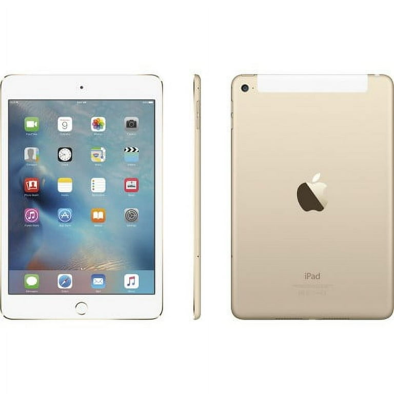 iPad mini 4 16GB Wi-Fi Cellular ゴールド Apple iPad mini 4 16GB Wi-Fi + Cellular - Walmart.com