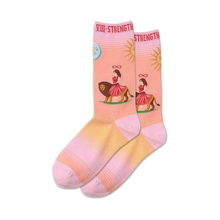 

Hotsox Women s Strength Tarot Socks 1 Pair Soft Pink Women s 4-10 Shoe