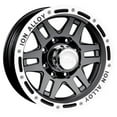 thumbnail image 2 of Ion Alloy 133 Black Beadlock Wheel (16x10"/8x165.1mm), 2 of 2