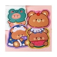 thumbnail image 4 of Mouse Pad Soft Anti-slip Cartoon Cute Bear Computer Mouse Cushion Desk Mat for Office - B, 4 of 5