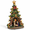 Christmas Tree Nativity Scene, variant on Lighthouse Musical Christmas Figurine with Flying Santa, Holiday Home Decor Collectible