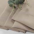 thumbnail image 2 of OVZME 84 Inch Long Blackout Curtains for Bedroom - Thermal Insulated Rod Pocket Drapes, Room Darkening Biscotti Beige Curtains for Living Room, 40x84, Set of 2, Biscotti Beige, 2 of 7