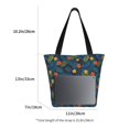Tote Bag for Women, Hawaiian Style Leaves Flower Large Capacity