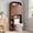 Walnut, variant on YOCWO Over The Toilet Storage Cabinet, Mid Century Storage Cabinet Over Toilet with 2 Doors and Open Shelf, Home Space Saver for Bathroom, Living Room, Walnut
