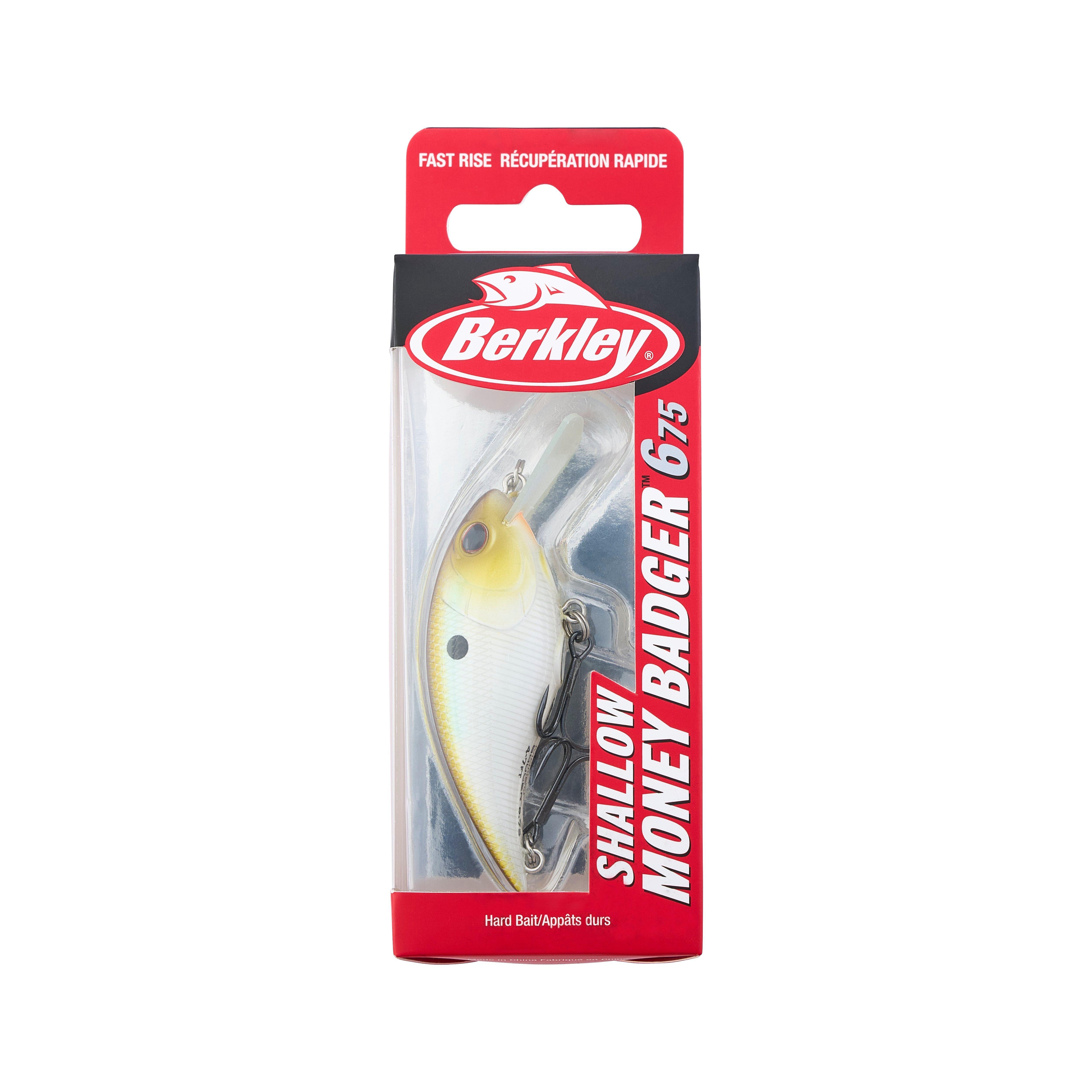 Berkley Shallow Money Badger Fishing Crankbait, 2.75 in, Hybrid Baitfish-Crayfish