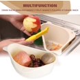 thumbnail image 4 of Sink Basket Strainer, Triangular Multifunctional Drain with Sucker, Shelf Kitchen Sink Strainer Holder, Storage Rack Holder Bathroom Kitchen Organizer for Soap (Beige), 4 of 6