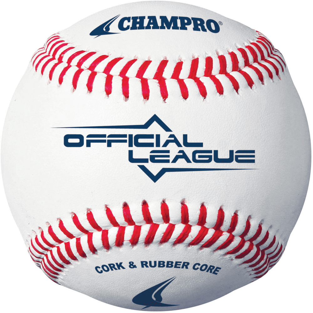 Official League Synthetic Leather Baseball Dozen