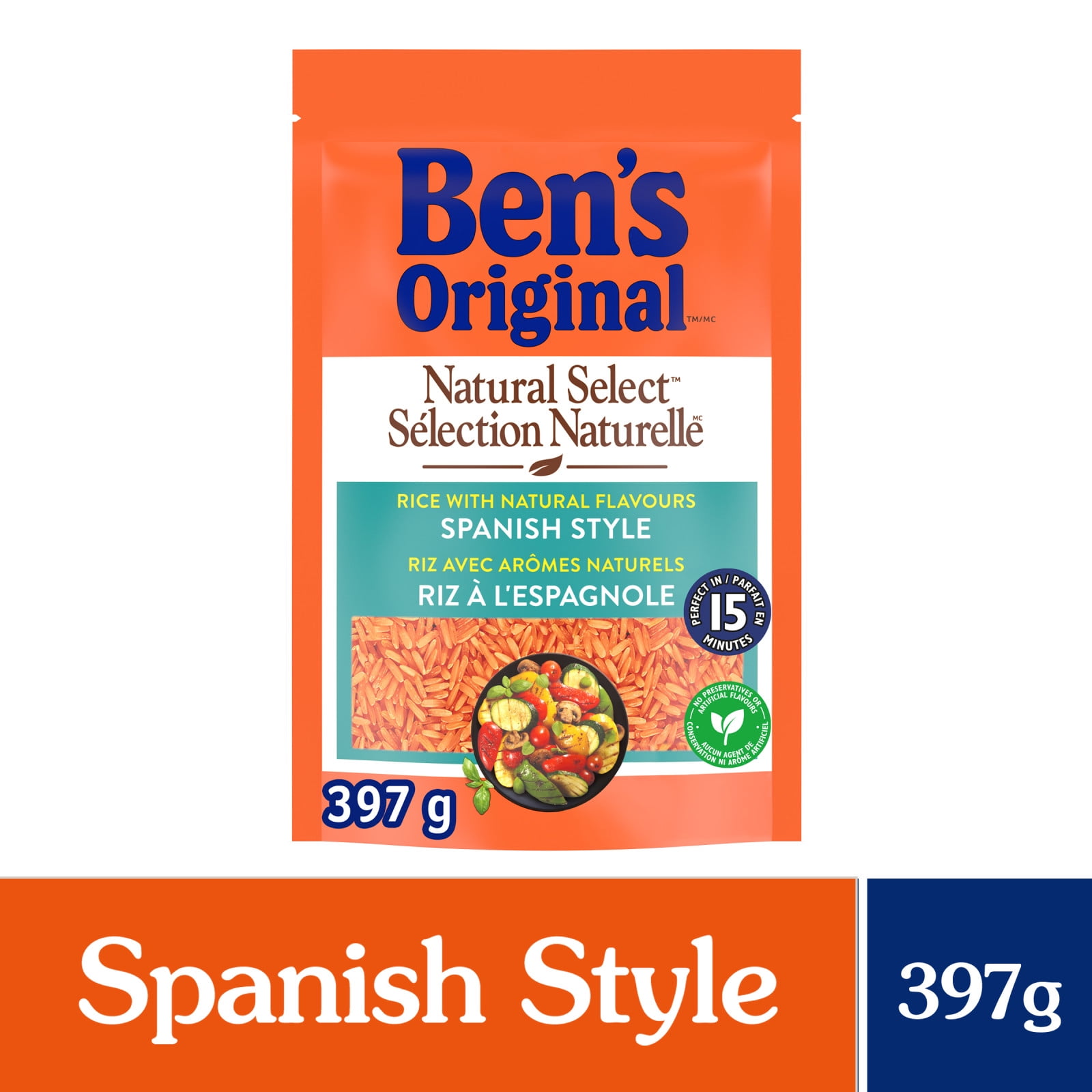 Ben's Original NATURAL SELECT Spanish Style Rice Side Dish