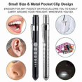 thumbnail image 5 of Medical Penlight with Pupil Gauge LED Pen Light for Nurses Doctors Reusable Flashlight for Nursing Students (Black), 5 of 5
