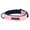 "Pink,2XL", variant on Leather Dog Collar, Microfiber Faux Leather Dog Puppy Neck Strap Traction Belt