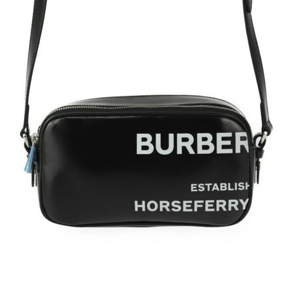Pre-Owned BURBERRY Camera Micro Horseferry Shoulder Bag 8022339 Coated Canvas Leather...
