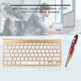 thumbnail image 1 of KM-801 Slim Mini 2.4G Juego De Ratón Y Lápiz Con Teclado Inalámbrico, Ultradelgado, Portátil Y Liviano, Para Computadora Portátil/escritorio/Smart TV, 1 of 7