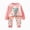 A37-Pink, variant on NIEWTR 12-18 Months Toddler Baby Girls Clothes Set Long Sleeve Top and Pants 2pcs Outfits Fall Clothes Leisure Fall Winter Outfits Set A37-Brick Red