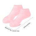 thumbnail image 4 of Calcetines Silicona para Pedicura Protectores Aliviar El Dolor Pies Secos Y Agrietados Color Rosa 1 Par, 4 of 4