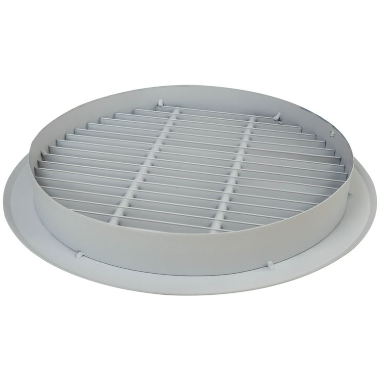 8 Inch Round White Vent Register Round Ceiling Vents