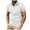 White, variant on FhsagQ Men's Shirts Mens Shirts Tops Comfortsoft Mens 3D Digital Printing Lapel Zipper Short Sleeve Shirt Casual Fashion Shirt Jacket Shirts for Men 4X Mens Shirts Silky Microfiber Tops Black XXL