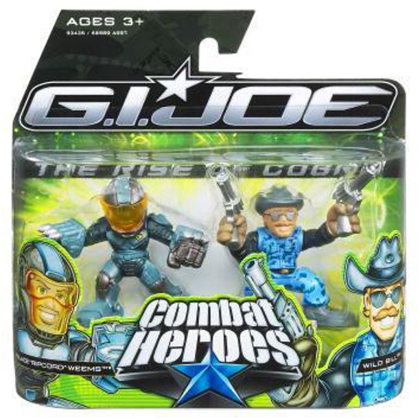 GI Joe Combat Heroes Ripcord & Wild Bill Mini Figure 2-Pack - Walmart.com - Walmart.com