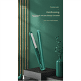thumbnail image 3 of 2 in 1 Dual-Purpose Hair Curler, Mini Straightener, Travel Curling Iron,Portable USB Curler Green, 3 of 10