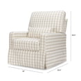 thumbnail image 6 of Namesake Crawford Pillowback Comfort Swivel Glider, 6 of 7