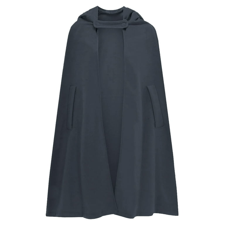 APEXFWDT Winter Cape for Women Warm Cloak with Hood Poncho APEXFWDT Winter Cape for Women Warm Cloak with Hood Poncho
