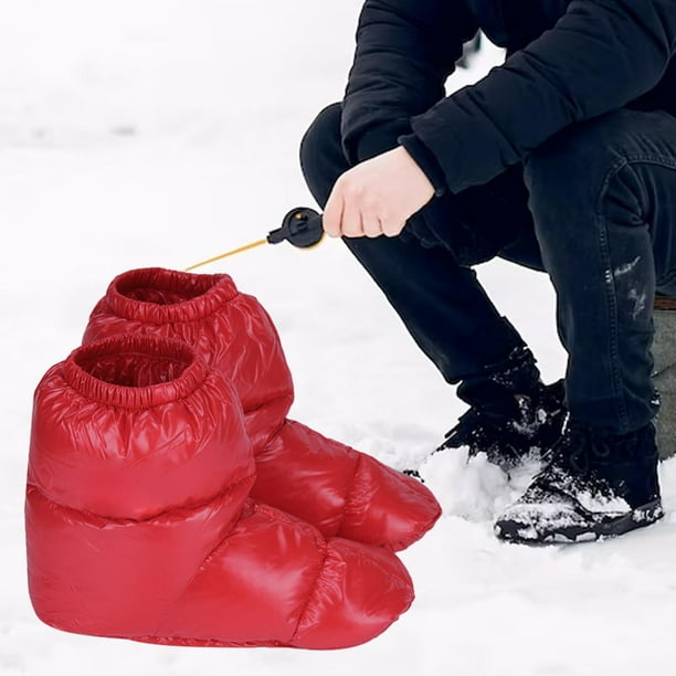 Office red boots online