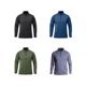 thumbnail image 3 of Sonducket Jersey de media cremallera para hombre, camiseta cálida transpirable de Color sólido para niños, ropa interior térmica deportiva Camisetas Azul claro S, 3 of 6