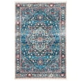 thumbnail image 5 of SAFAVIEH Vintage Persian Forrester Floral Bordered Polyester Area Rug, Blue/Ivory, 5'x7'6", 5 of 5