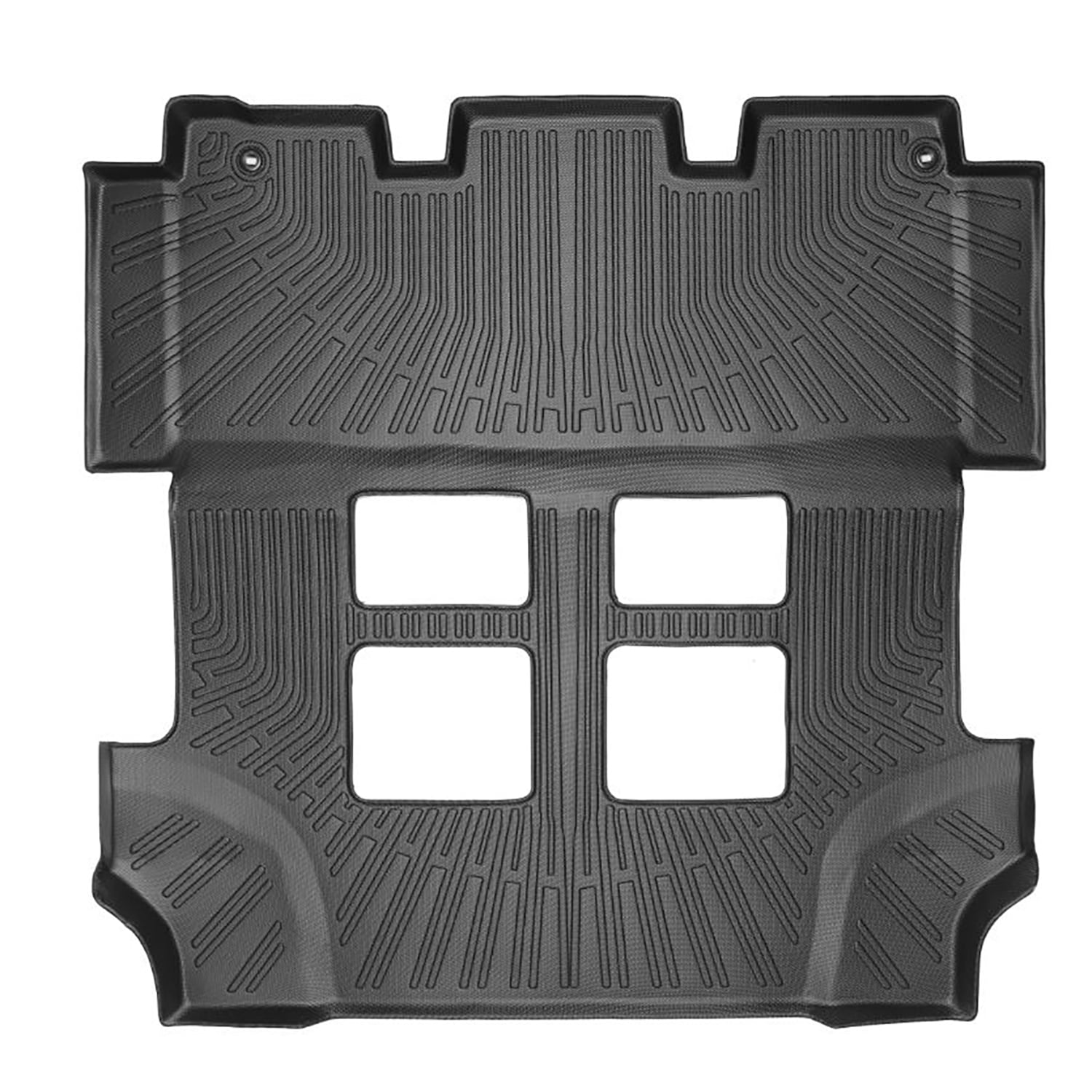BaiCH Car Floor Mats for Honda Odyssey 2011-2017 All Weather TPE Rubber Floor Liners Protection Black