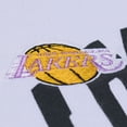 thumbnail image 3 of Women's Mitchell & Ness  White Los Angeles Lakers Lightweight Block Letter Sweatshirt, 3 of 4