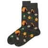 Hot Sox Mens Camping Crew Socks