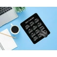 thumbnail image 3 of Calendar Mouse pad, 2026 Water Drop Background Calendar Natural Rubber Mouse Pad, Quality Creative Gaming Rectangle Mouse Personalized Desk Mouse Pad 9.5 inch x 7.9 inch, 3 of 10