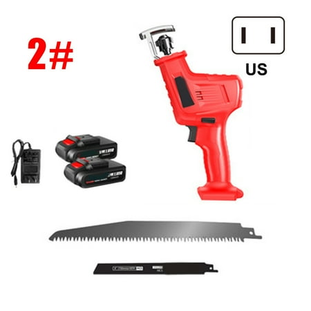 

Multifunctional Reciprocating Saw with Blades 12V LED Rechardeable Saw for Cutting Wood Metal