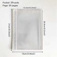 thumbnail image 5 of A5 Binder Photo Album for Photo Cards Idol Photo Album Collection Book, Black Shell, 5 of 5