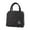 Black, variant on Insulated Lunch Tote Bag Thermal Cooler Lunch Box Bag, Durable Oxford Cloth Front Pocket Design Reusable Handheld Lunch Container, For Adult Work Picnic Outdoor Use(Black)
