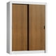 thumbnail image 1 of Ropero Closet Madesa Denver 2 Puertas Corredizas Blanco/Marrón, 1 of 5