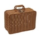 thumbnail image 5 of Cesta de mimbre tejida, caja de paja con asas, caja de ratán vintage SG, 5 of 9